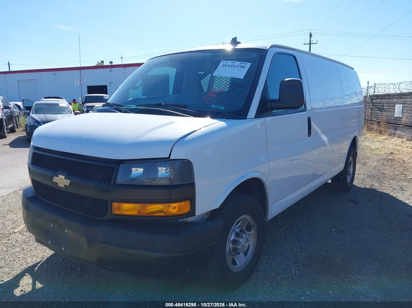 Vin: 1gcwgafp5j1283748, lot: 46916664, chevrolet express 2500 work van 20182