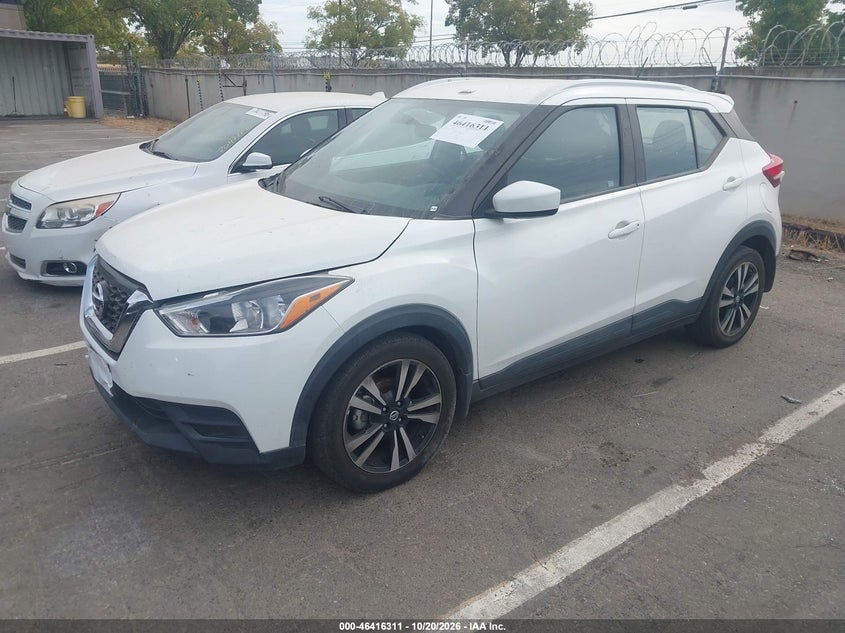 Vin: 3n1cp5cu5jl524871, lot: 46916677, nissan kicks sv 20182