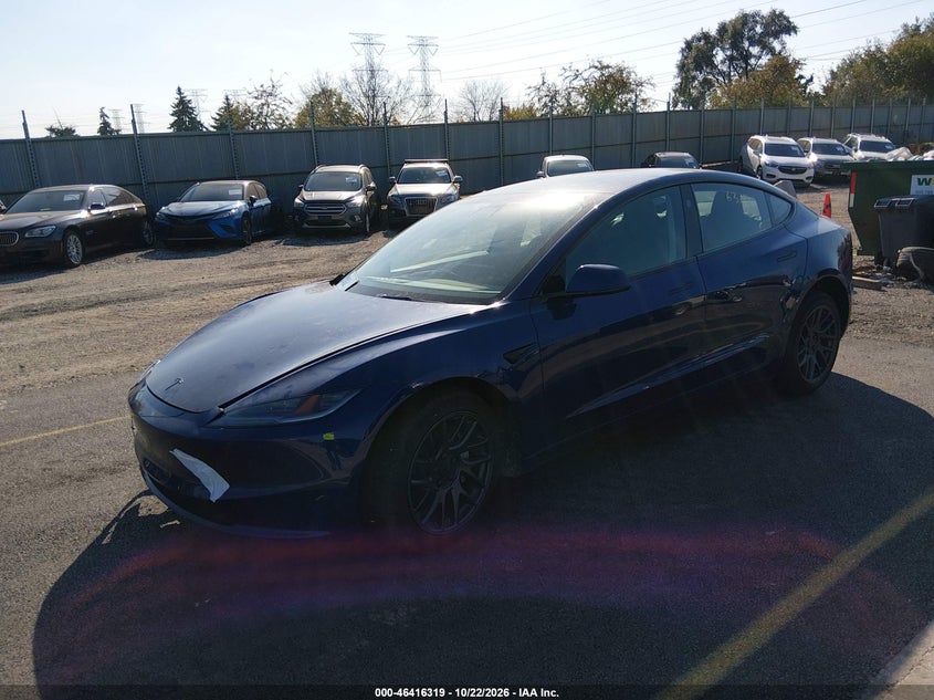 Vin: 5yj3e1eb2tf133864, lot: 46916685, tesla model 3 premium all-wheel drive 20262