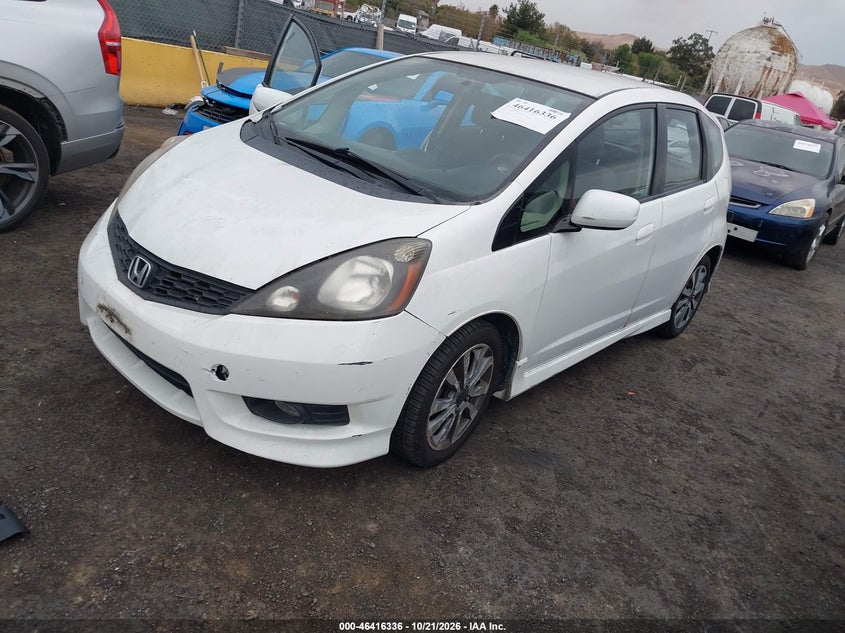 HONDA FIT 2012 VIN JHMGE8H58CS004383