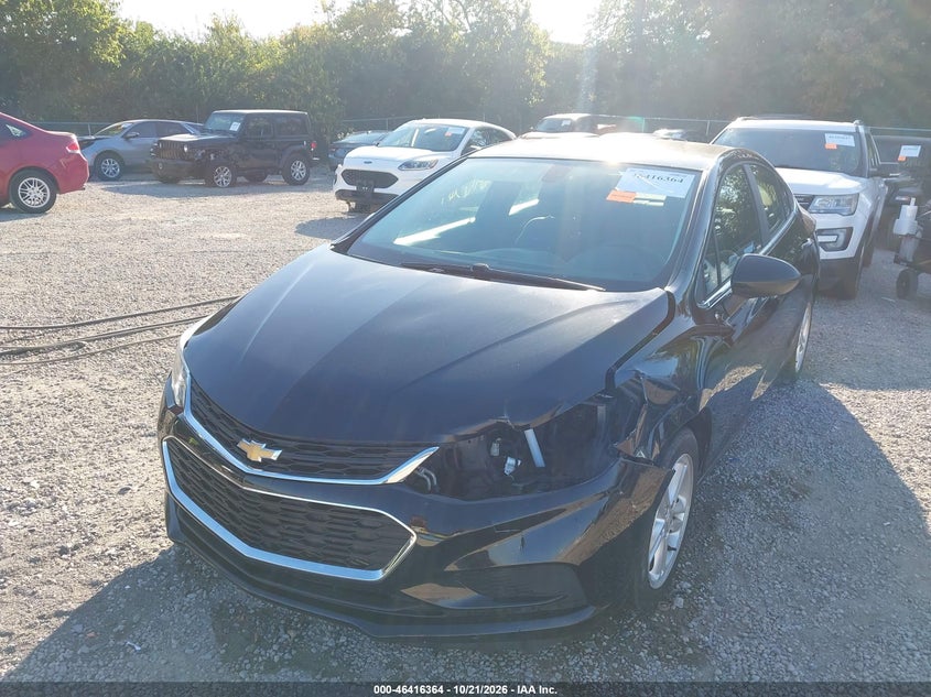 2018 Chevrolet Cruze Lt Auto, Front End, IAAI, VIN 1G1BE5SM7J7234449 — photo 2