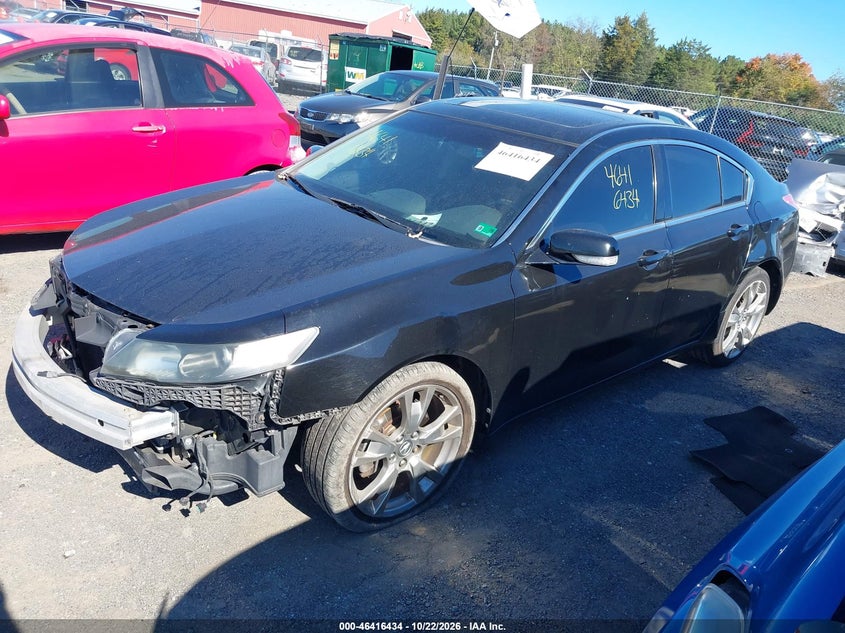 Vin: 19uua9f78ea001035, lot: 46916800, acura tl 3.7 20142