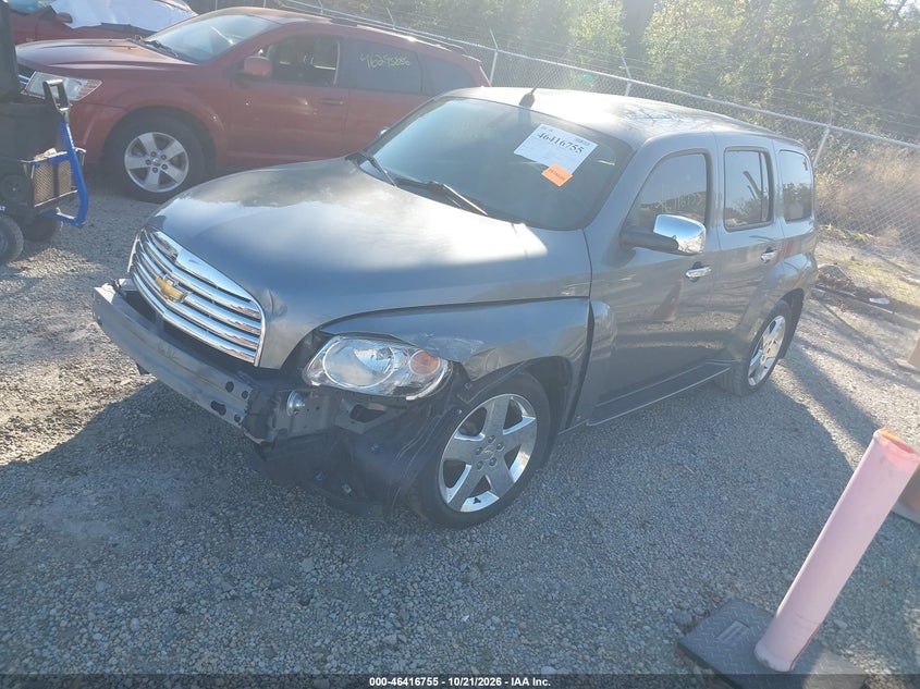 2006 Chevrolet Hhr Lt, Front End, IAAI, VIN 3GNDA23P56S587727 — photo 2