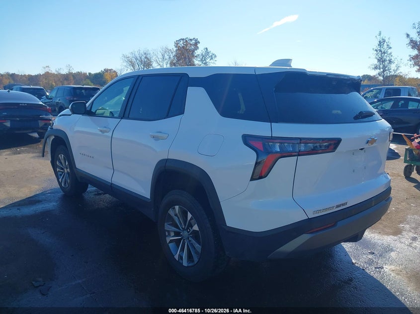 Vin: 3gnaxheg2sl107987, lot: 46917151, chevrolet equinox fwd lt 20253