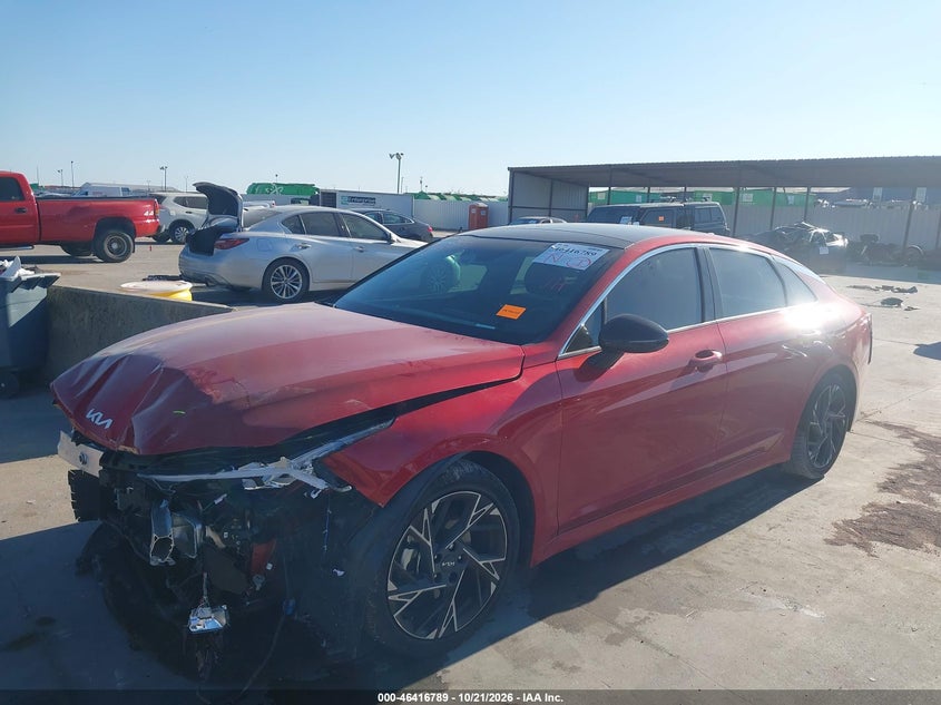 2025 Kia K5 Gt-Line, Left Side, IAAI, VIN KNAG64J76S5390198 — photo 2
