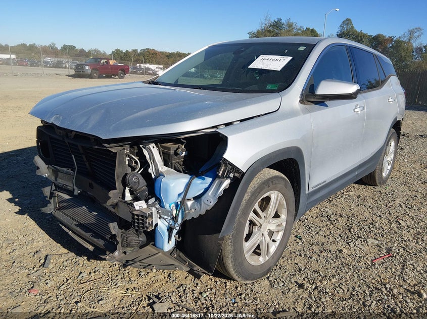Vin: 3gkalmevxll337438, lot: 46917183, gmc terrain fwd sle 20202