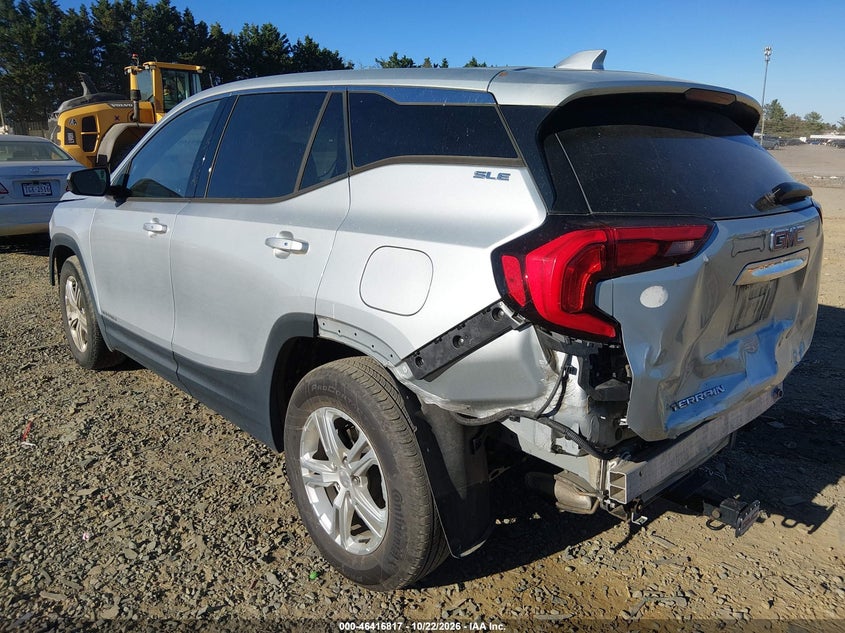 Vin: 3gkalmevxll337438, lot: 46917183, gmc terrain fwd sle 20203