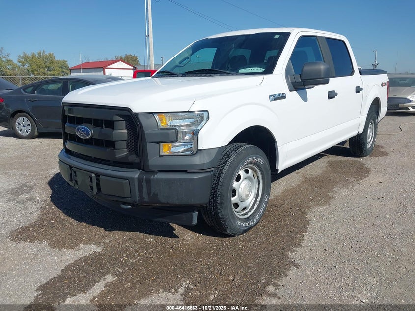 Vin: 1ftew1e88hkd49576, lot: 46917229, ford f-150 xl 20172