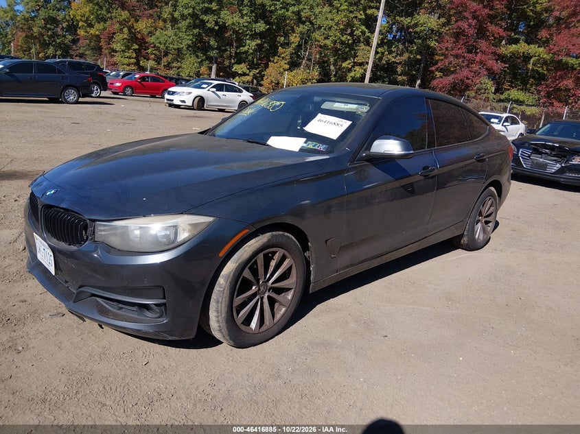 Vin: wba3x5c5xed556696, lot: 46917252, bmw 328i gran turismo xdrive 20142