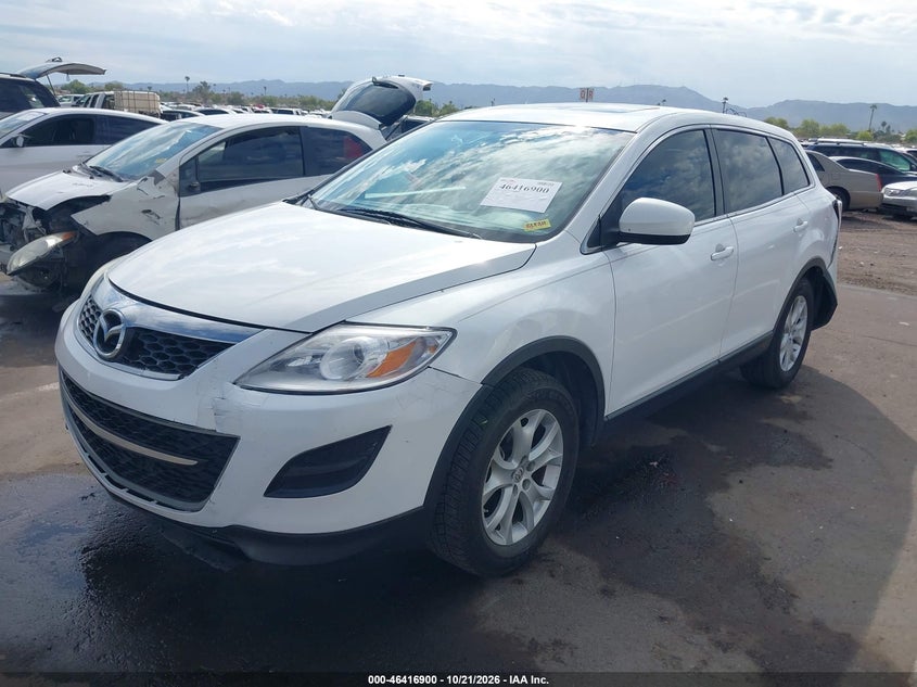 Vin: jm3tb2caxc0348066, lot: 46917266, mazda cx-9 touring 20122