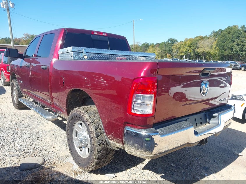 Vin: 3c6ur5cl2ng367339, lot: 46917331, ram 2500 tradesman  4x4 6'4 box 20223