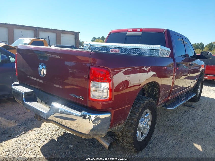 Vin: 3c6ur5cl2ng367339, lot: 46917331, ram 2500 tradesman  4x4 6'4 box 20224