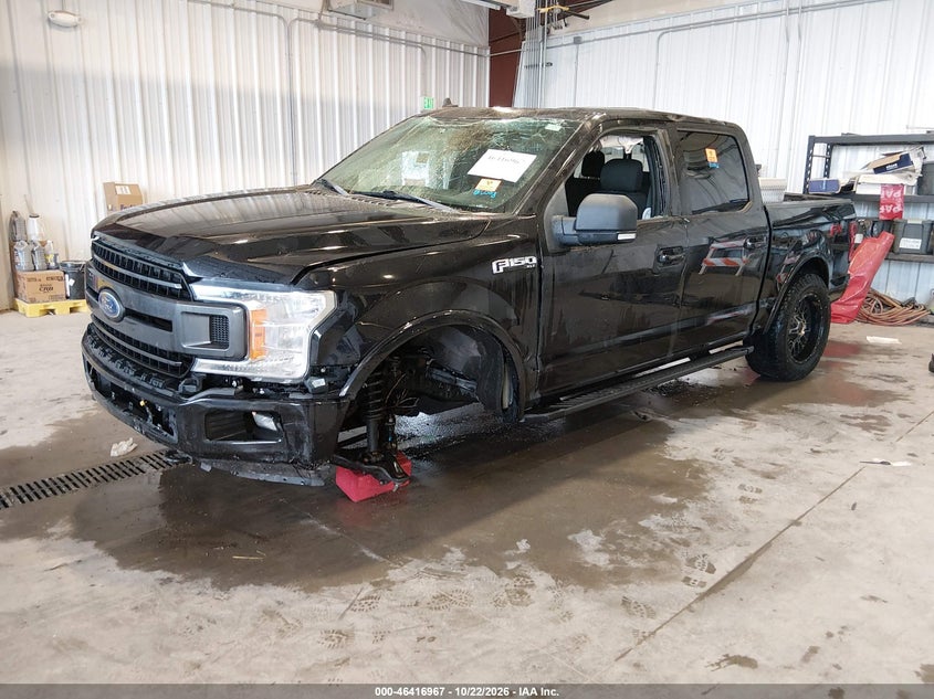 Vin: 1ftew1e46kkd46051, lot: 46917332, ford f-150 xlt 20192