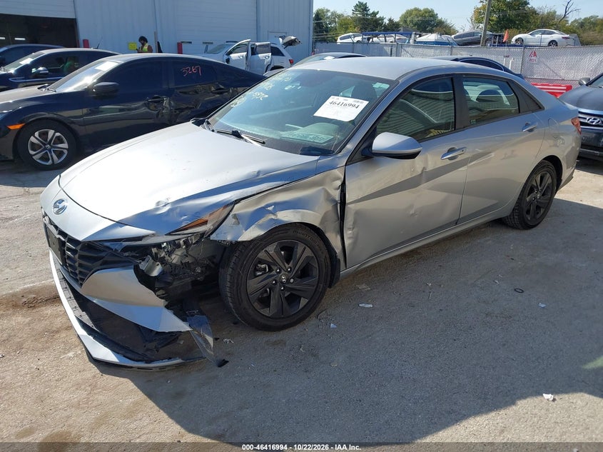Vin: 5npls4ag6nh077122, lot: 46917360, hyundai elantra sel 20222
