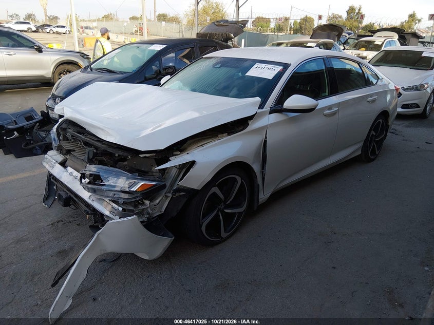 Vin: 1hgcv1f38ja227035, lot: 46917391, honda accord sport 20182