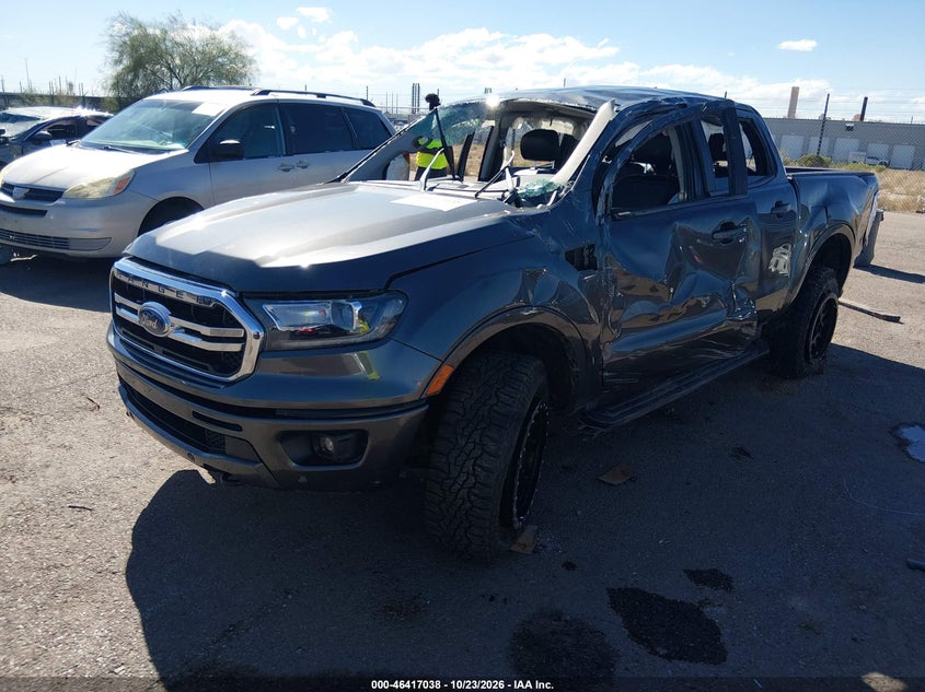 Vin: 1fter4fh1lla51672, lot: 46917404, ford ranger lariat 20202