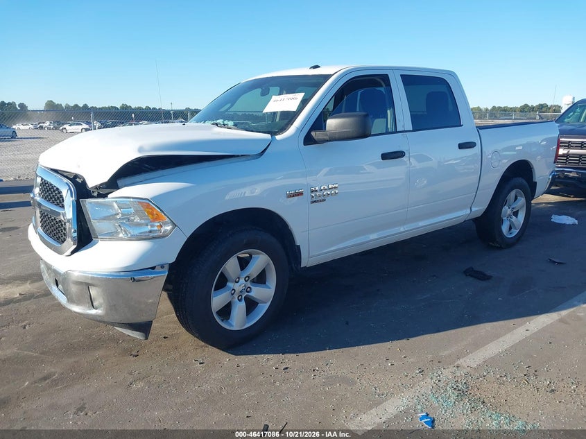 Vin: 3c6rr7kt0mg517580, lot: 46917451, ram 1500 classic tradesman  4x4 5'7 box 20212