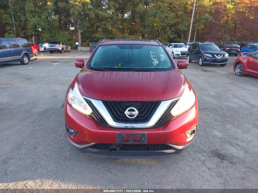 NISSAN MURANO 2017 VIN 5N1AZ2MH9HN192339