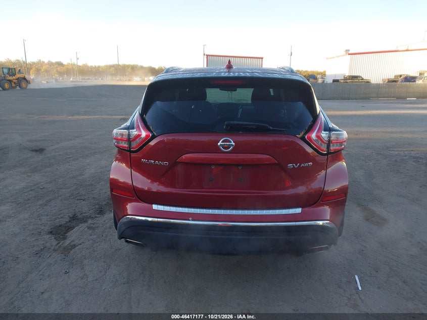 NISSAN MURANO 2017 VIN 5N1AZ2MH9HN192339