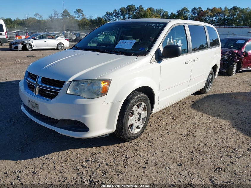 Vin: 2d4rn4dg1br616356, lot: 46917582, dodge grand caravan express 20112