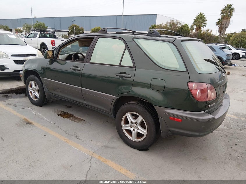 LEXUS RX 300 1999 VIN JT6HF10U8X0018208