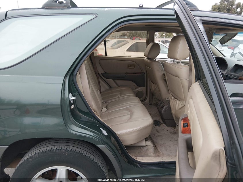 LEXUS RX 300 1999 VIN JT6HF10U8X0018208