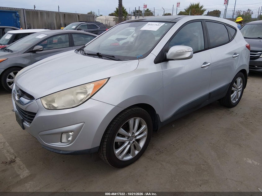 Vin: km8ju3ac2au013776, lot: 46917689, hyundai tucson limited 20102