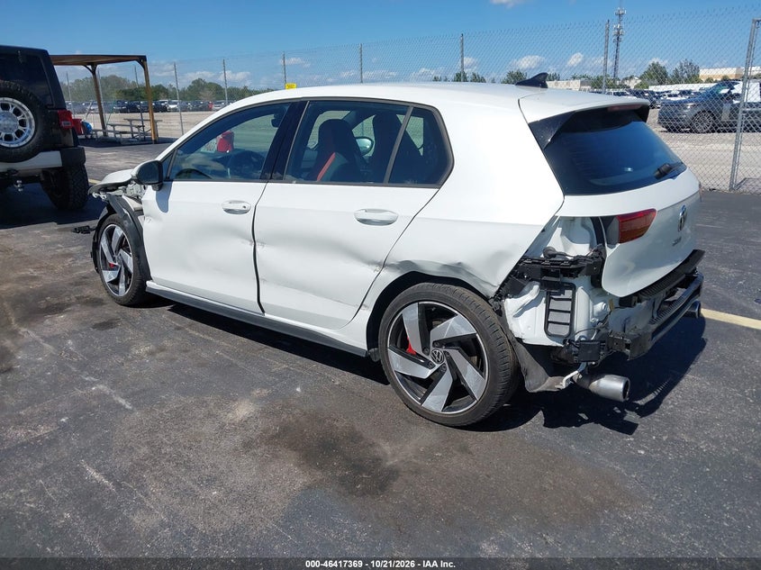 Vin: wvwga7cdxrw214233, lot: 46917735, volkswagen golf gti 2.0t s 20243