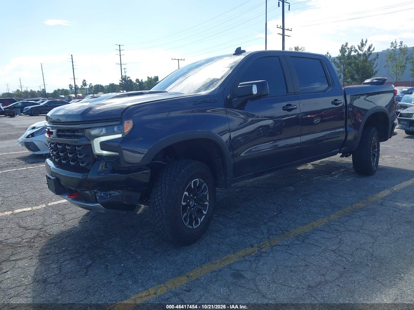 Vin: 3gcudhe87rg459330, lot: 46917820, chevrolet silverado 1500 4wd  short bed zr2 20242