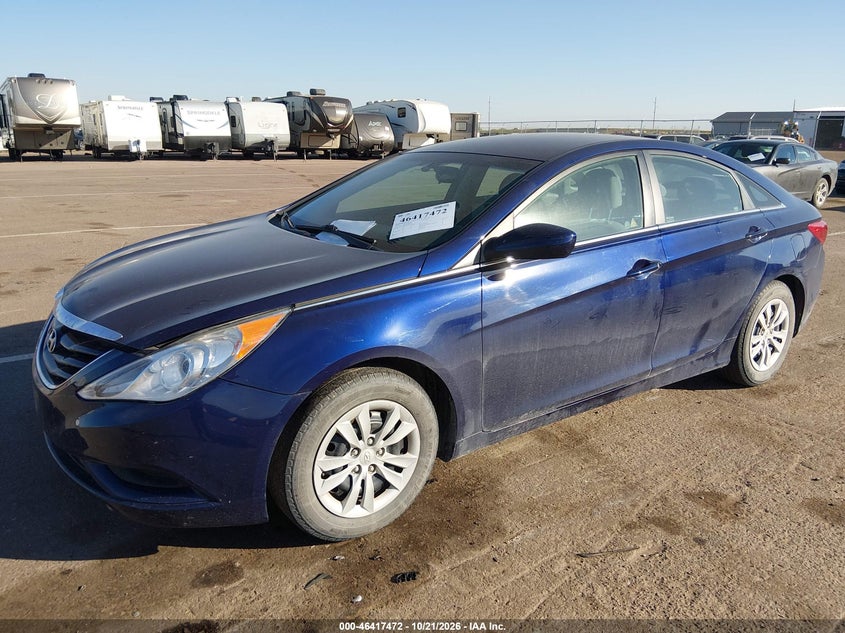2013 Hyundai Sonata Gls, Обычный износ, IAAI, VIN 5NPEB4ACXDH567471 — фото 2