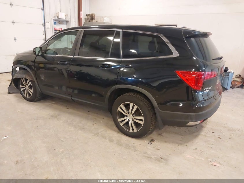 Vin: 5fnyf6h59hb009359, lot: 46917862, honda pilot ex-l 20173