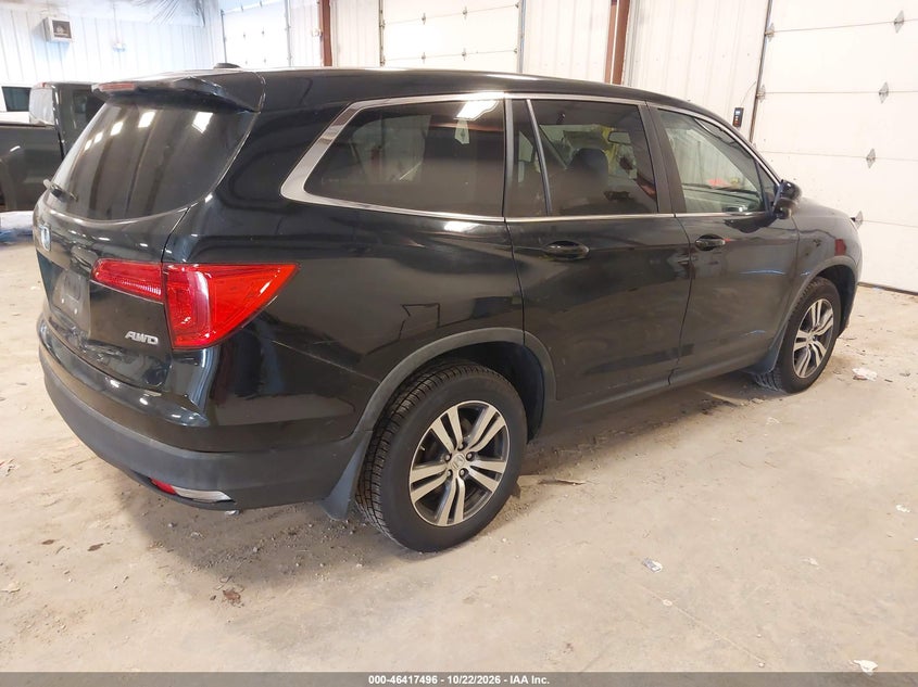 Vin: 5fnyf6h59hb009359, lot: 46917862, honda pilot ex-l 20174