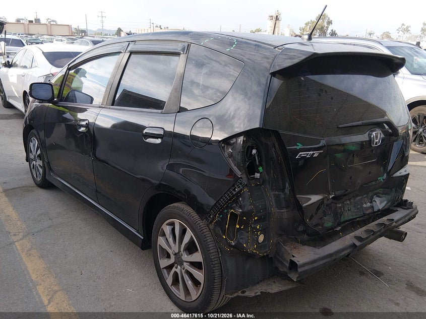Vin: jhmge8h5xdc049305, lot: 46917981, honda fit sport 20133