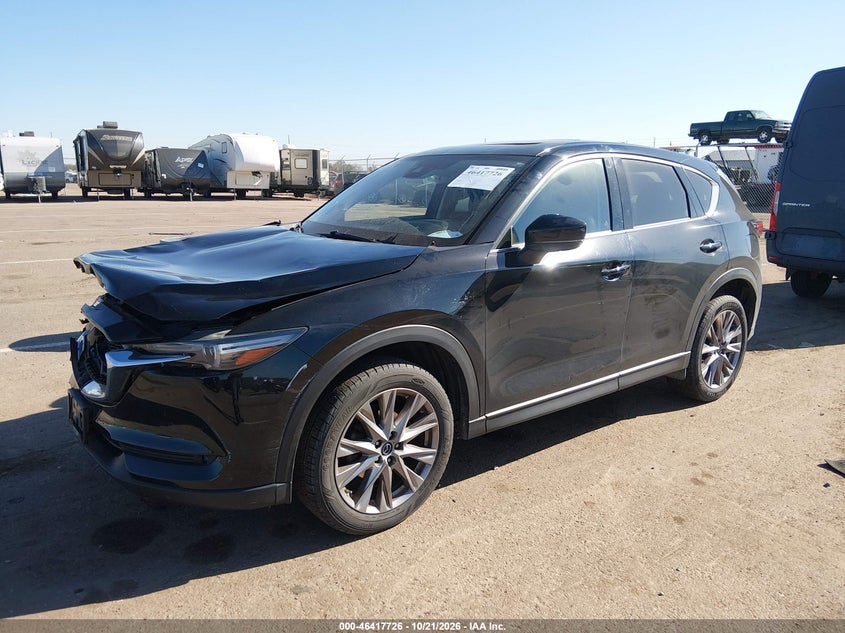 2020 Mazda Cx-5 Grand Touring, Удар спереди, IAAI, VIN JM3KFBDM0L1738497 — фото 2