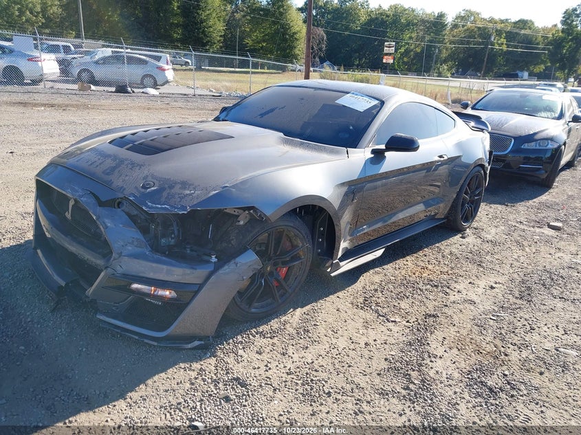 Vin: 1fa6p8sj8m5500156, lot: 46918101, ford mustang shelby gt500 fastback 20212