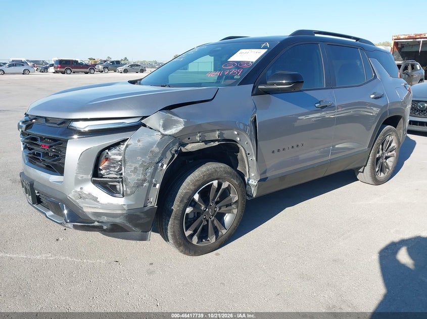 2026 Chevrolet Equinox Fwd Rs, Right Front, IAAI, VIN 3GNAXLEG6TL100805 — photo 2