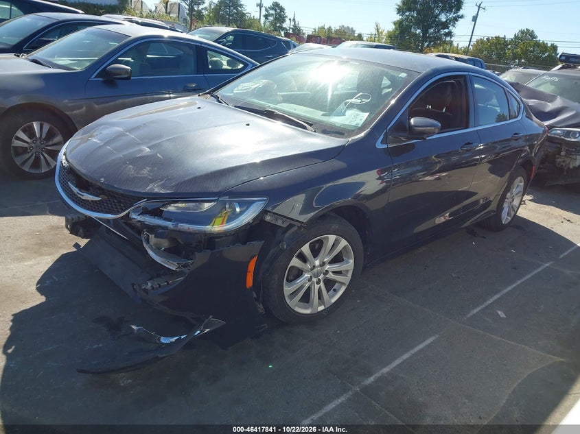 Vin: 1c3cccab7hn500200, lot: 46918207, chrysler 200 limited platinum 20172