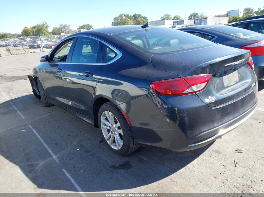 Vin: 1c3cccab7hn500200, lot: 46918207, chrysler 200 limited platinum 20173