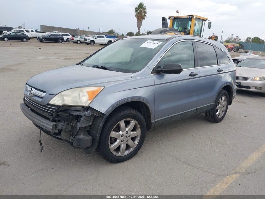 2007 Honda Cr-V Ex, Right Front, IAAI, VIN JHLRE38517C016925 — photo 2