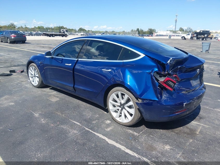 Vin: 5yj3e1eb1kf364916, lot: 46918315, tesla model 3 long range/performance 20193