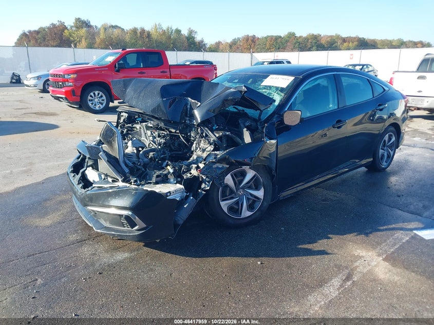 Vin: 19xfc2f65ke011837, lot: 46918325, honda civic lx 20192