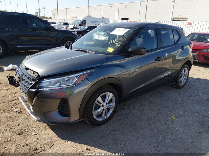 Vin: 3n1cp5bv7ml481679, lot: 46918330, nissan kicks s xtronic cvt 20212