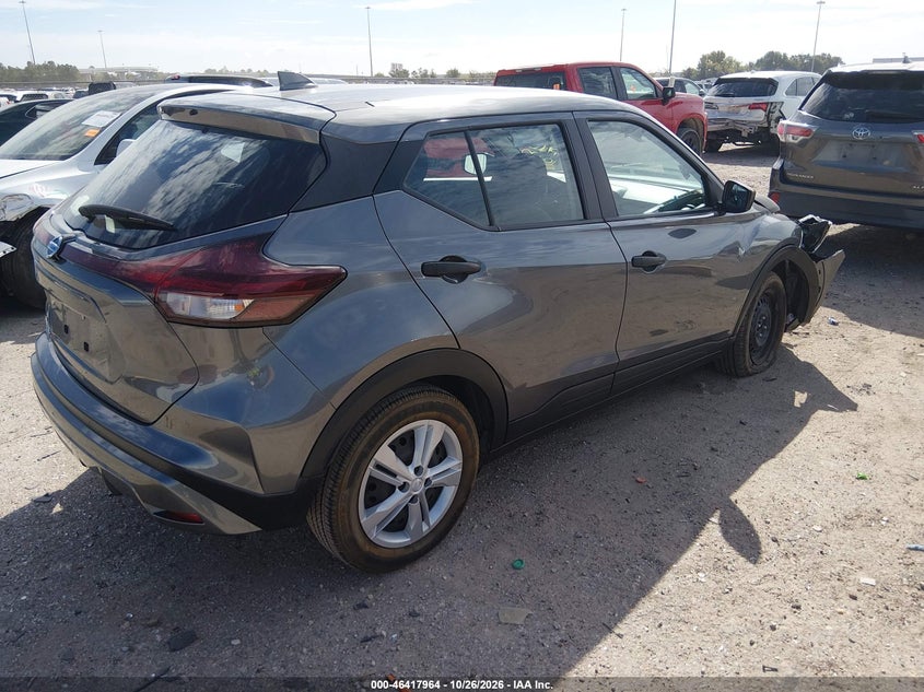 Vin: 3n1cp5bv7ml481679, lot: 46918330, nissan kicks s xtronic cvt 20214