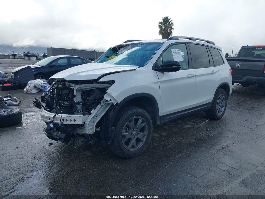 Vin: 5fnyf8h69sb014055, lot: 46918333, honda passport awd trailsport 20252