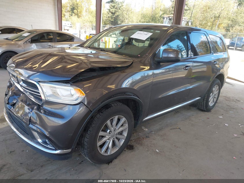 Vin: 1c4rdjag4fc946543, lot: 46918355, dodge durango sxt 20152