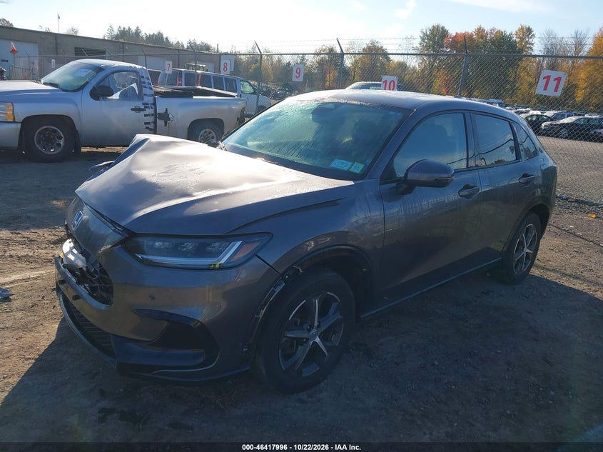 Vin: 3czrz2h72pm712649, lot: 46918362, honda hr-v awd ex-l 20232