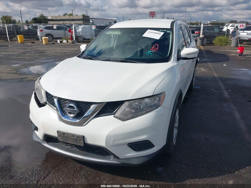Vin: knmat2mv2fp578940, lot: 46918426, nissan rogue s 20152