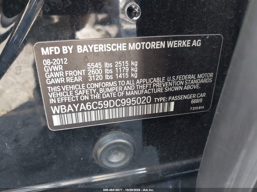 2013 BMW 740I · Фото 9