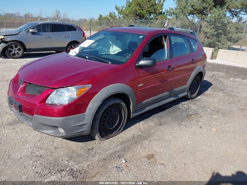 2007 Pontiac Vibe, Right Rear, IAAI, VIN 5Y2SL67837Z418007 — photo 2