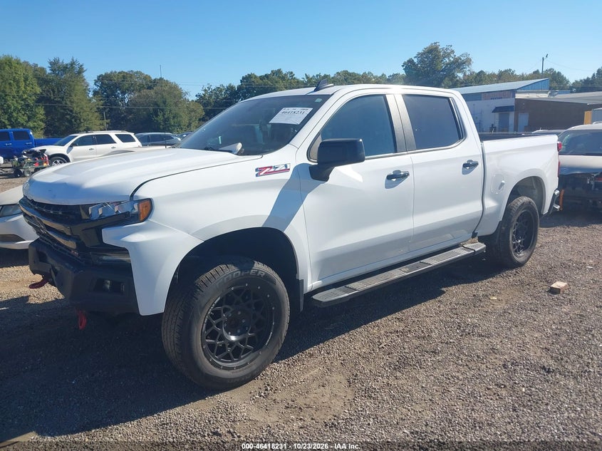 Vin: 1gcpyfed3mz201933, lot: 46918597, chevrolet silverado 1500 4wd  short bed lt trail boss 20212
